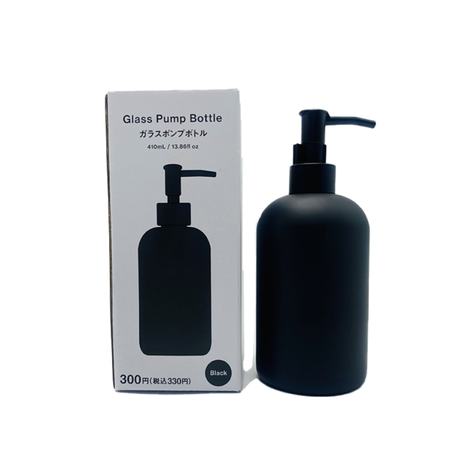 Pump Bottle Black 410ml