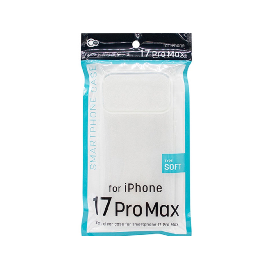 Soft Clear Case for iPhone 17 ProMax