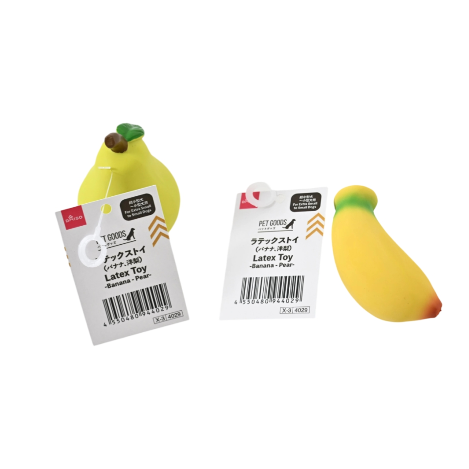Latex Toy Banana/Pear