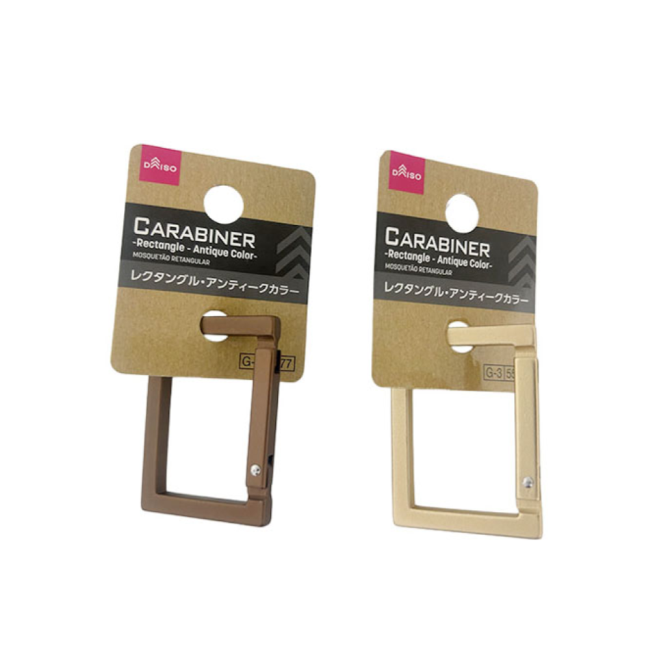 Carabiner Rectangle Antique Color