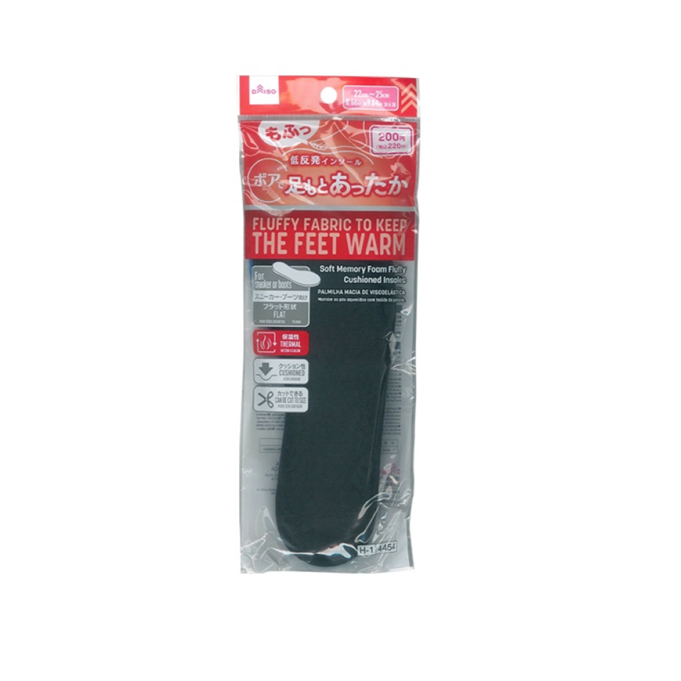 Soft Memory Foam Fluffy Cushioned Insoles 22cm-25cm