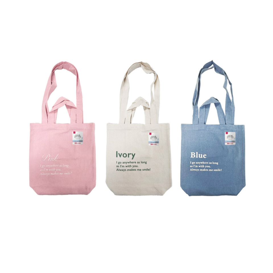 Color Tote Bag with Inner Pocket B