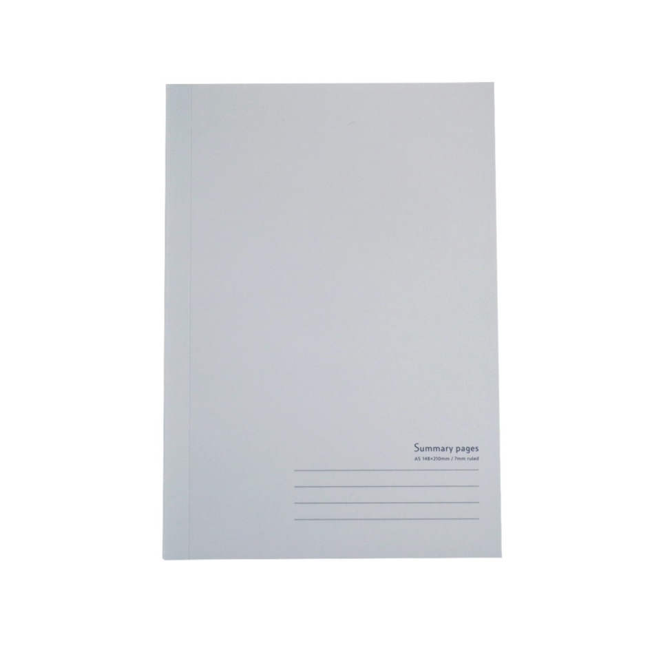 A5 Color Stitched Notebook Blue