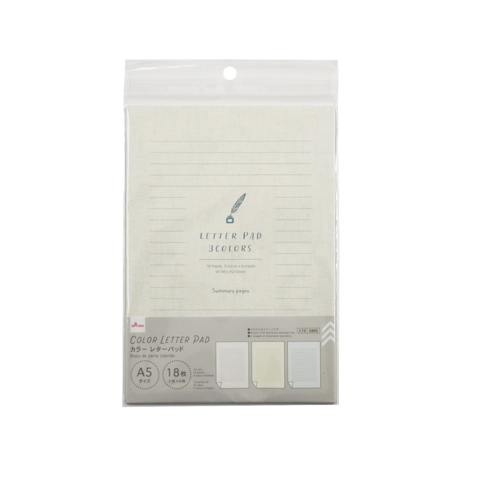 A5 Letter Pad White