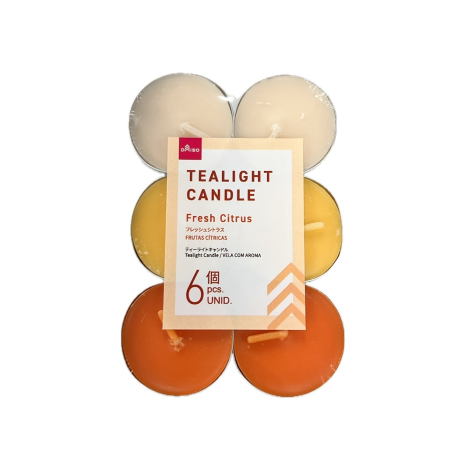 Tealight Candle Fresh Citrus