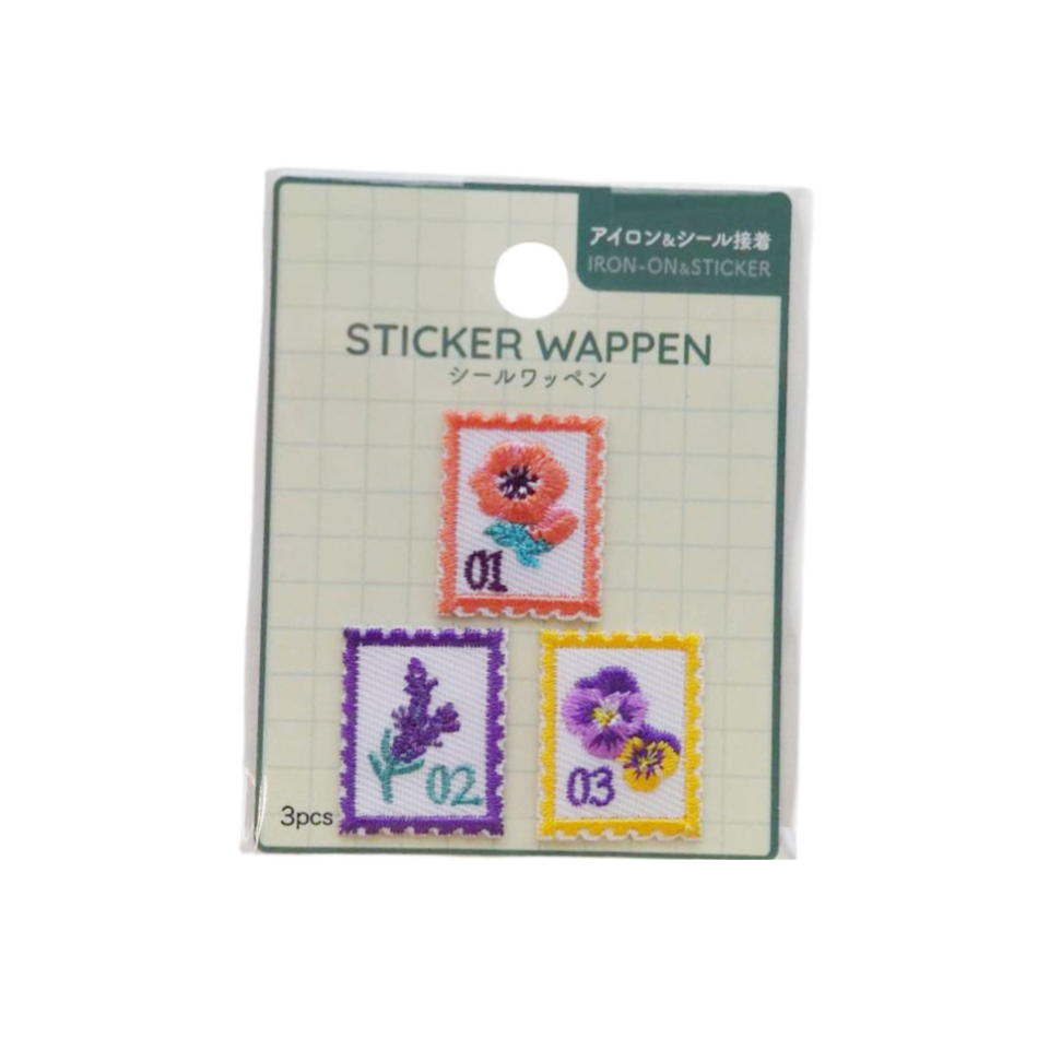 Sticker Wappen Stamp Style Design