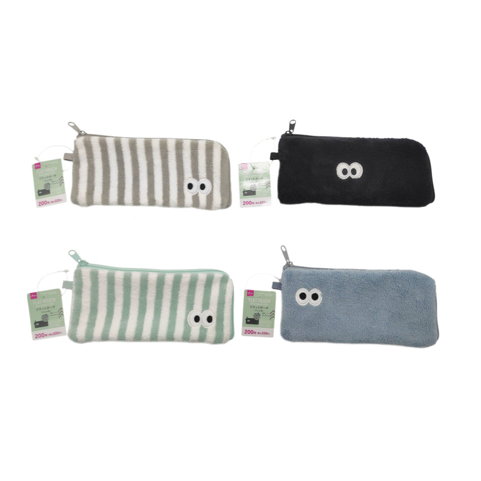 Flat Pouch with Googly Eyes