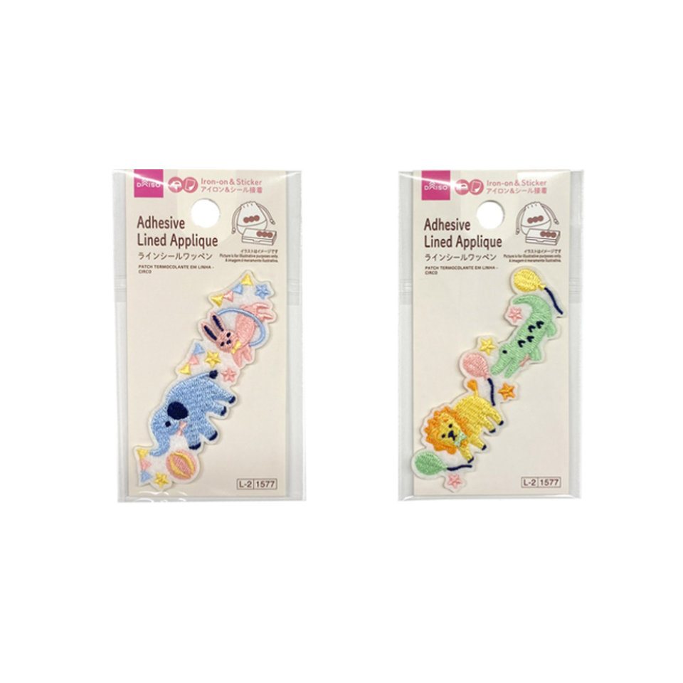 Adhesive Lined Applique Circus