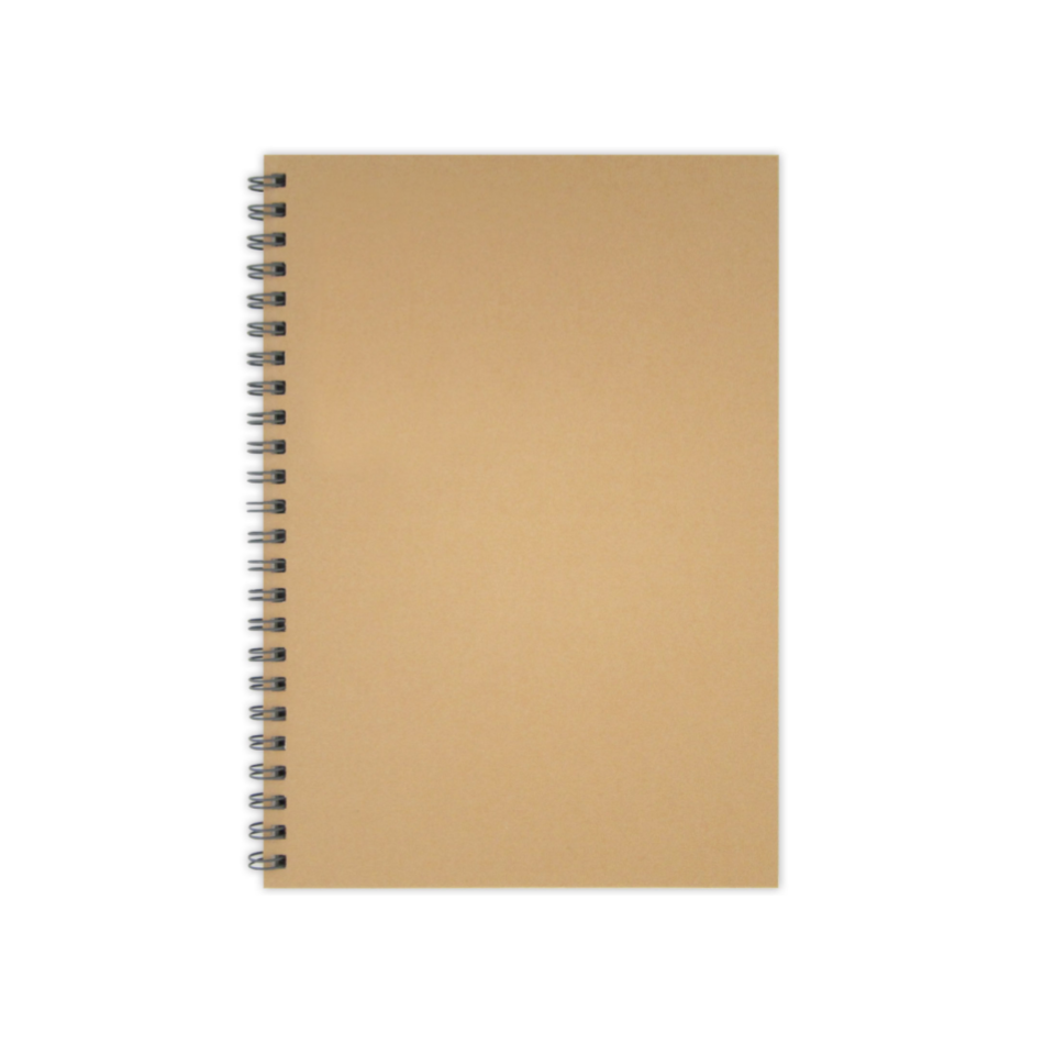 A5 Ring Notebook Natural Plain