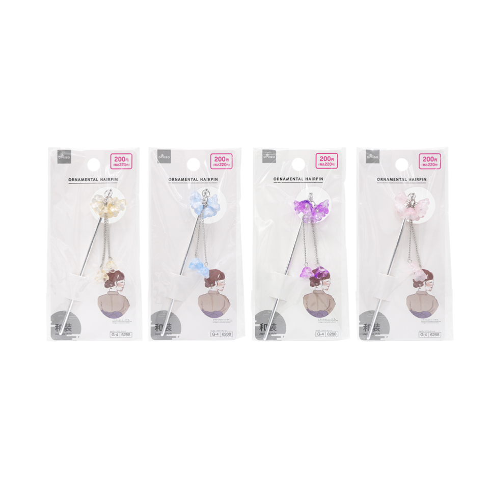 Ornamental Hairpin Flower Chain
