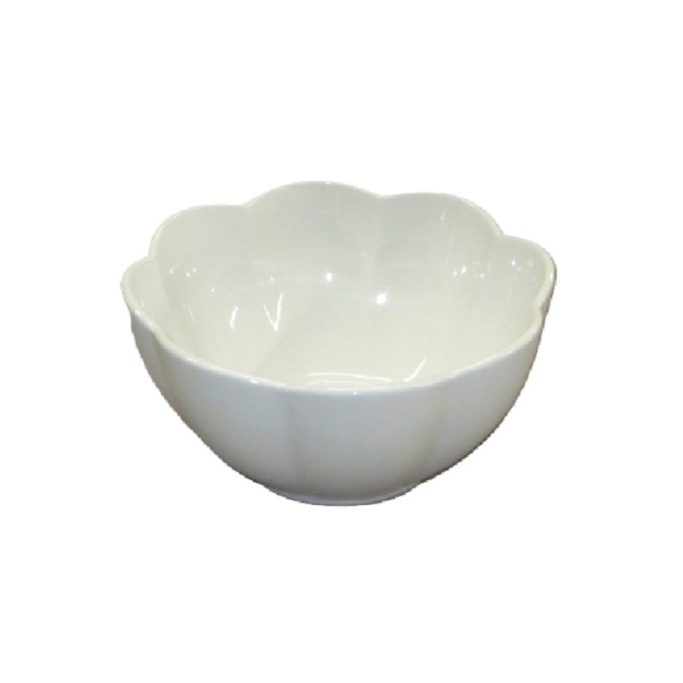 Hanautage White Medium Bowl