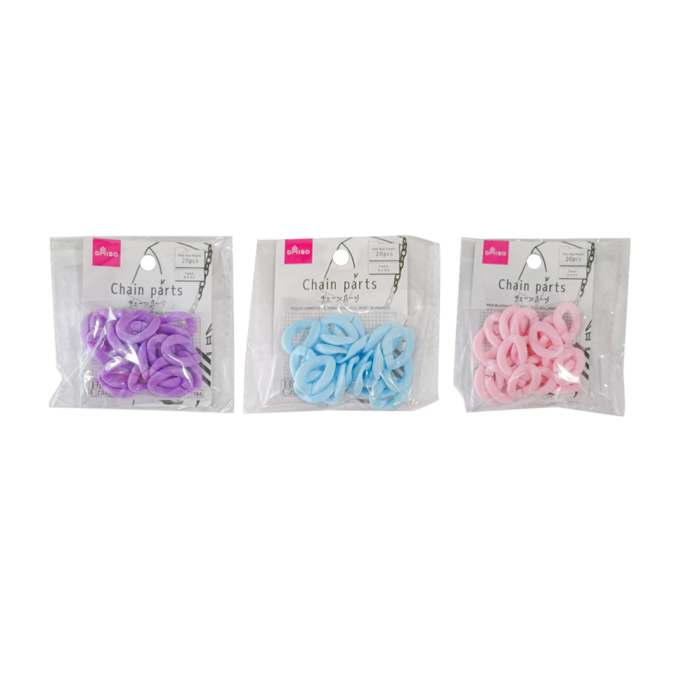 Chain Parts Twist Pink/Blue/Purple