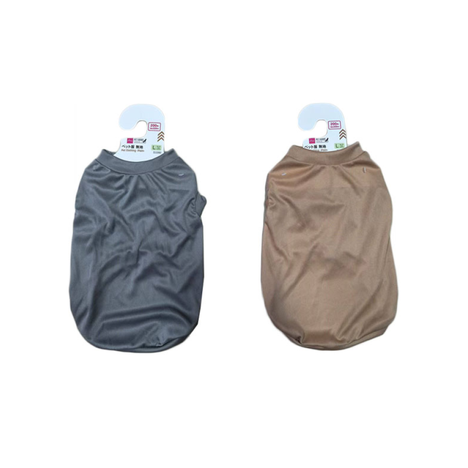 Pet Clothing Plain Size L