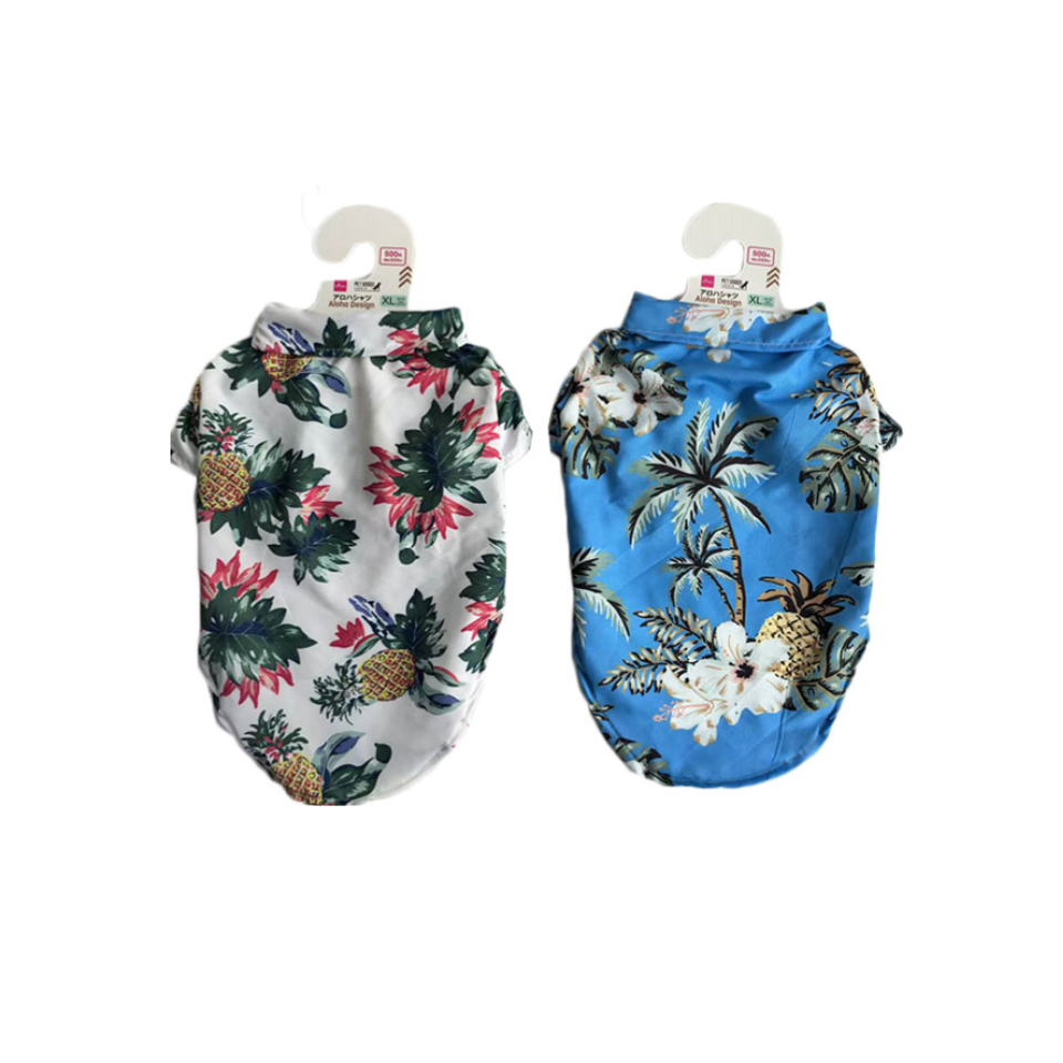 Pet Clothing Aloha Design Extra Large