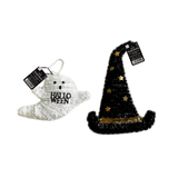 Halloween Sparkling Halloween Ornament Ghost Hat
