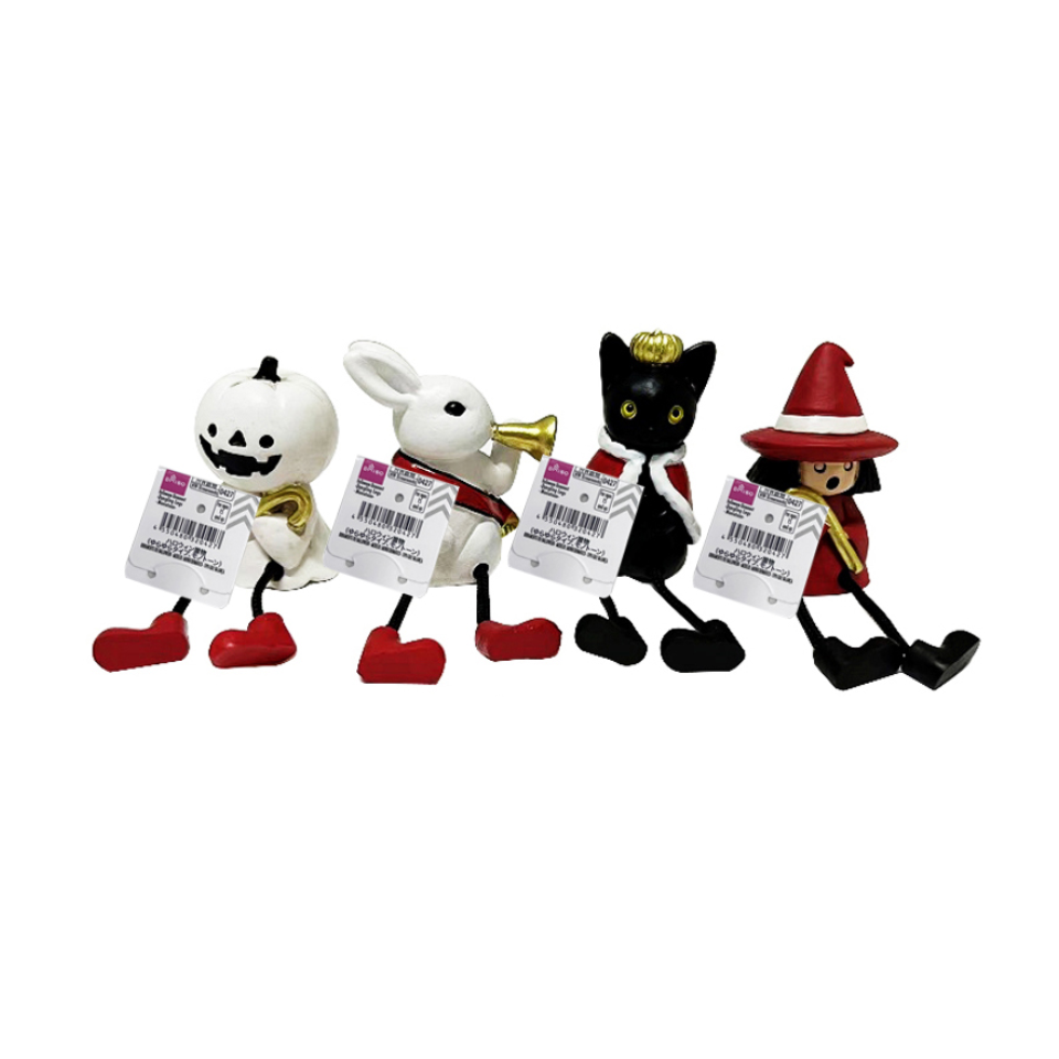 Halloween Ornament Dangling Legs Monotone