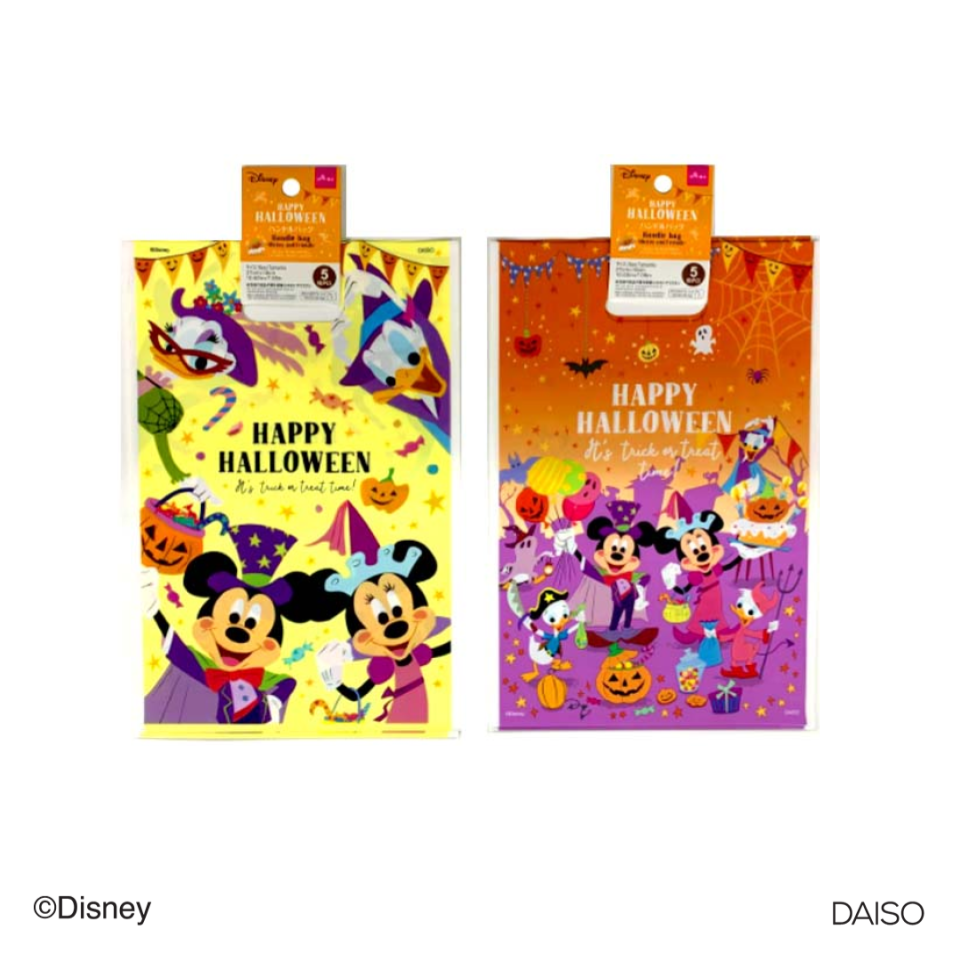 Handle Bag Halloween Mickey and Friends