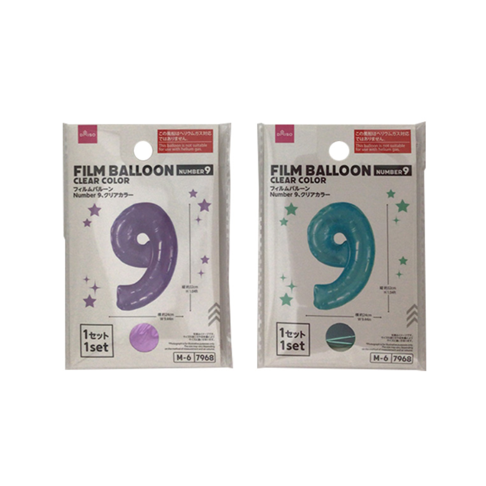 Film Balloon No.8 Clear Color
