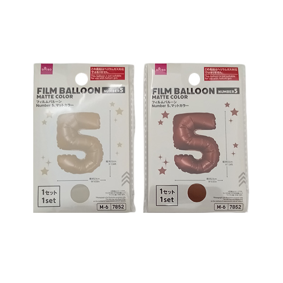 Film Balloon No.5 Matte Color