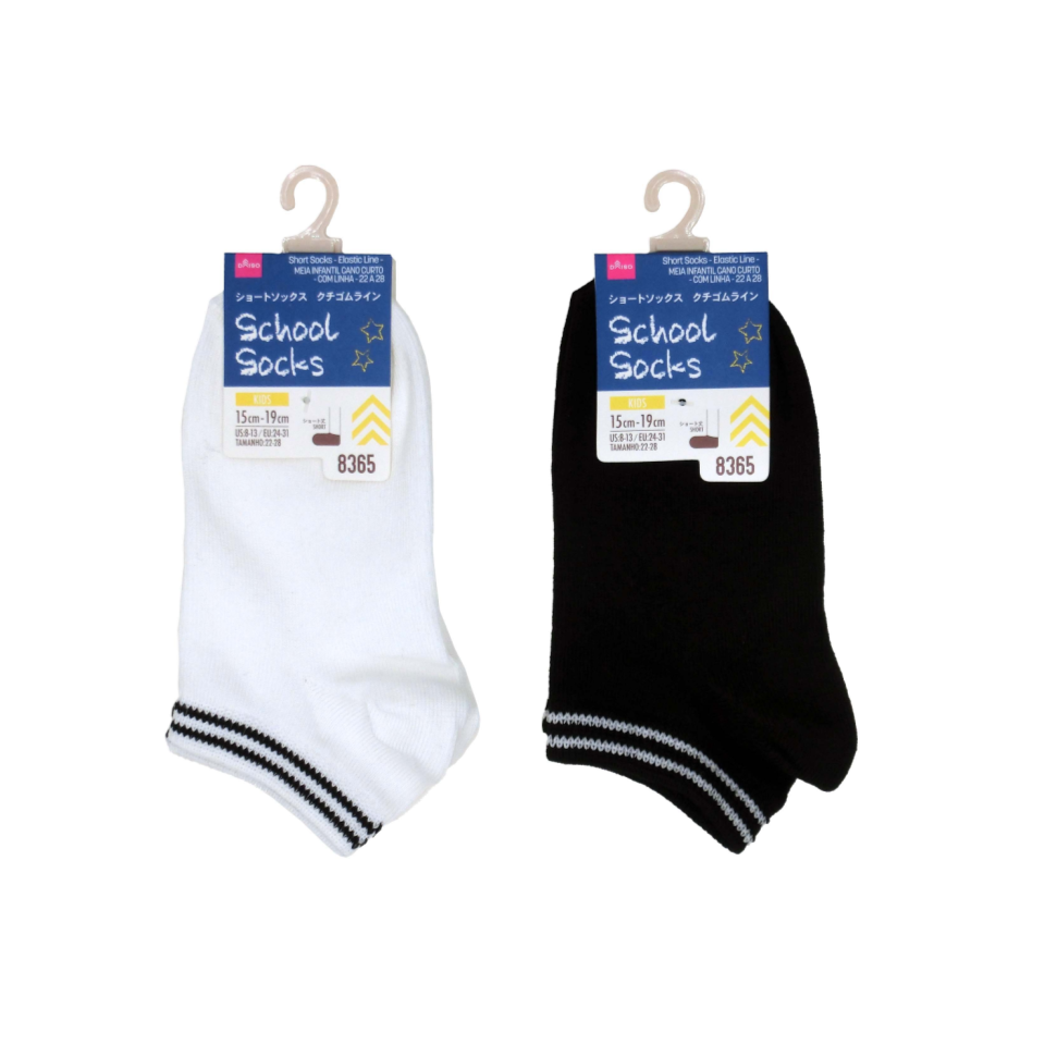 Short Socks for Kids Elastic Line EU 24-31