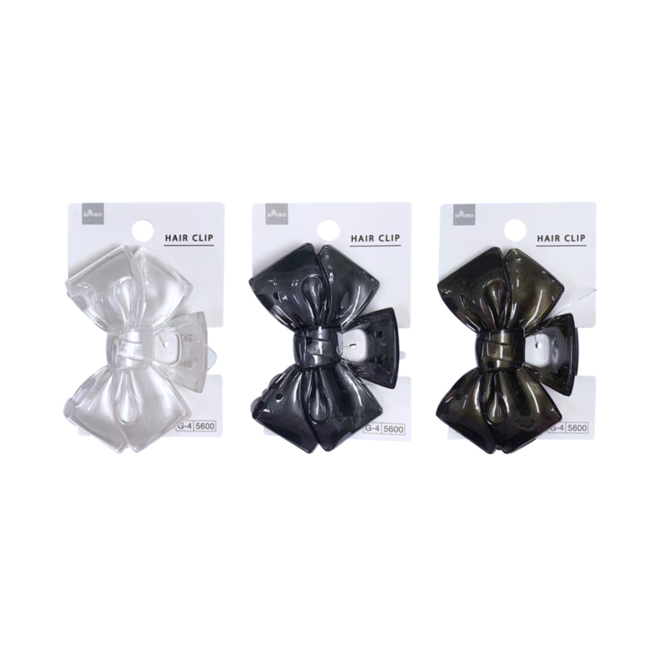 Double Ribbon Hair Clip