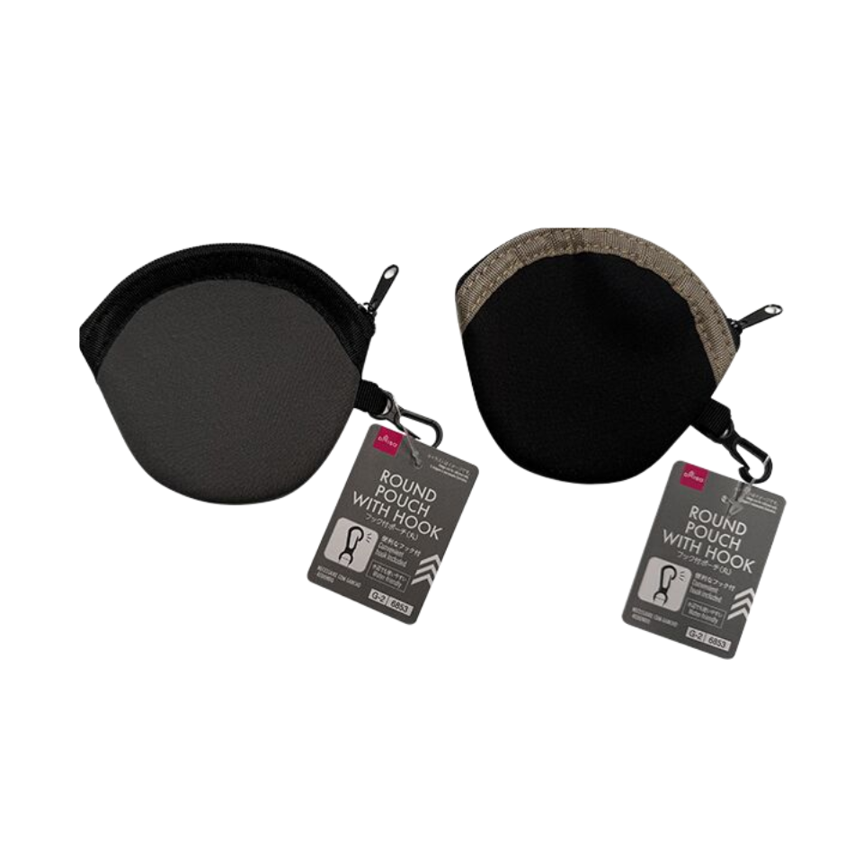 Round Pouch with Hook