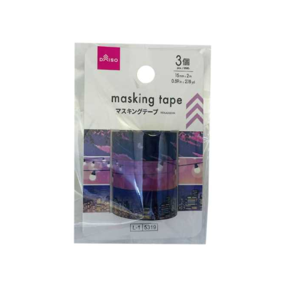 Masking Tape Night City 15mm x 2m