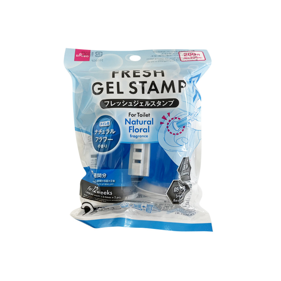 Fresh Gel Stamp fpor Toilet Natural Floral