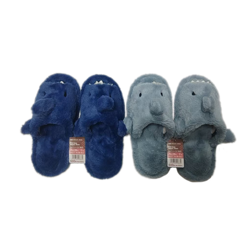 Outer Seam Slippers Shark 23cm-25cm