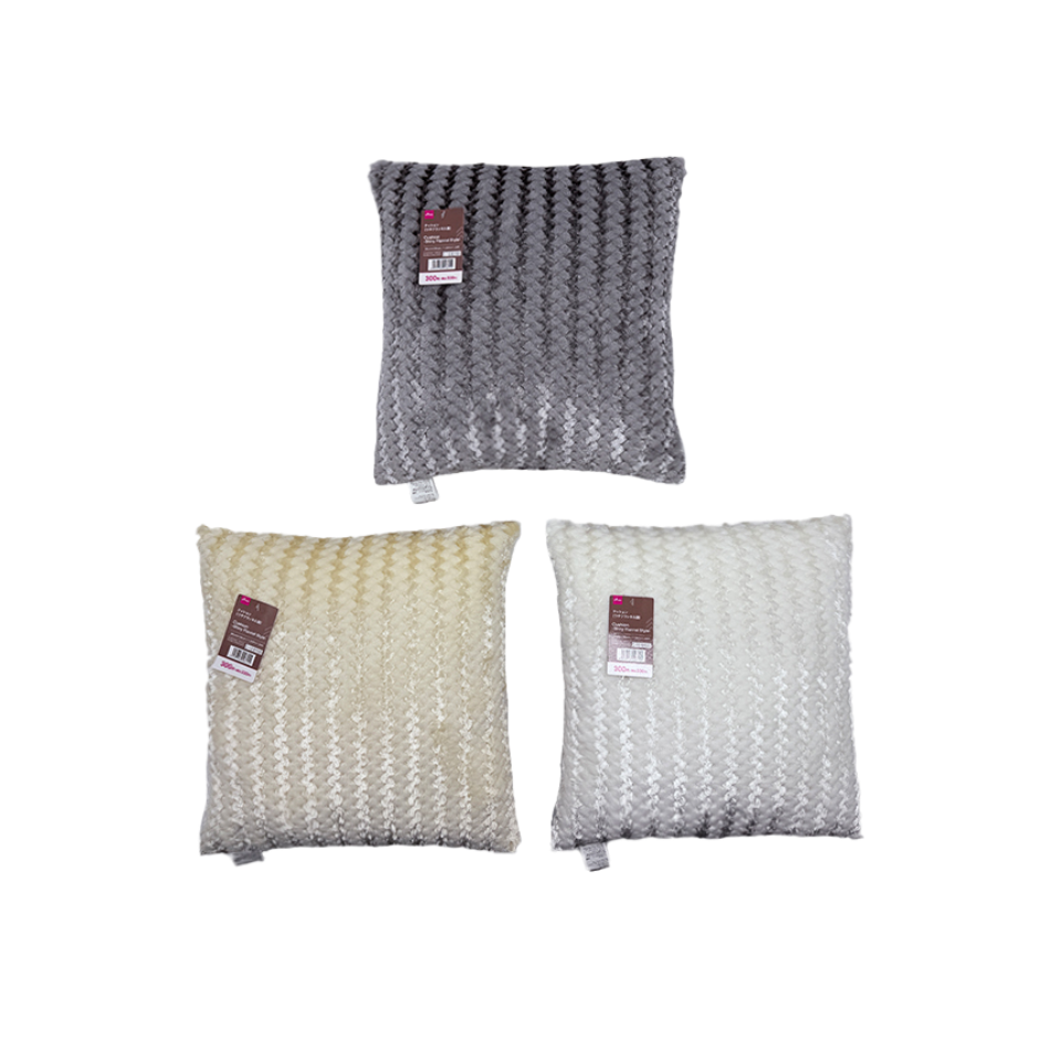 Cushion Shiny Flannel Style 38cm x 38cm
