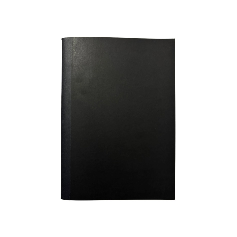 Kraft Bound Notebook B5 Black
