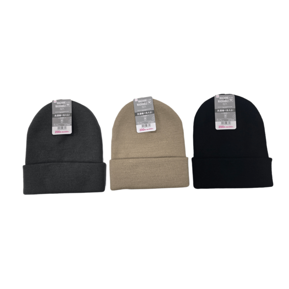 Knit Cap Plain 1