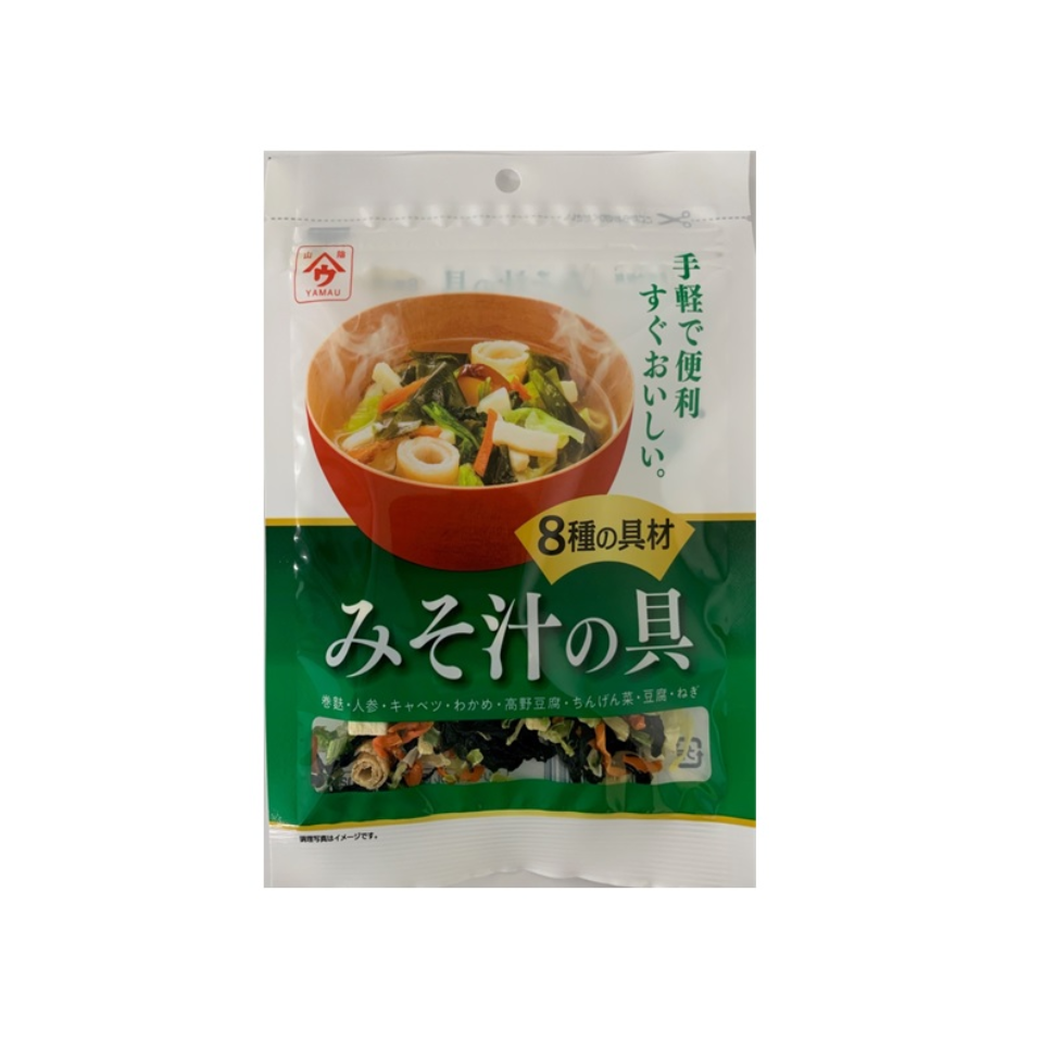 Uonoya Miso Soup Ingredients 8 Types 12g