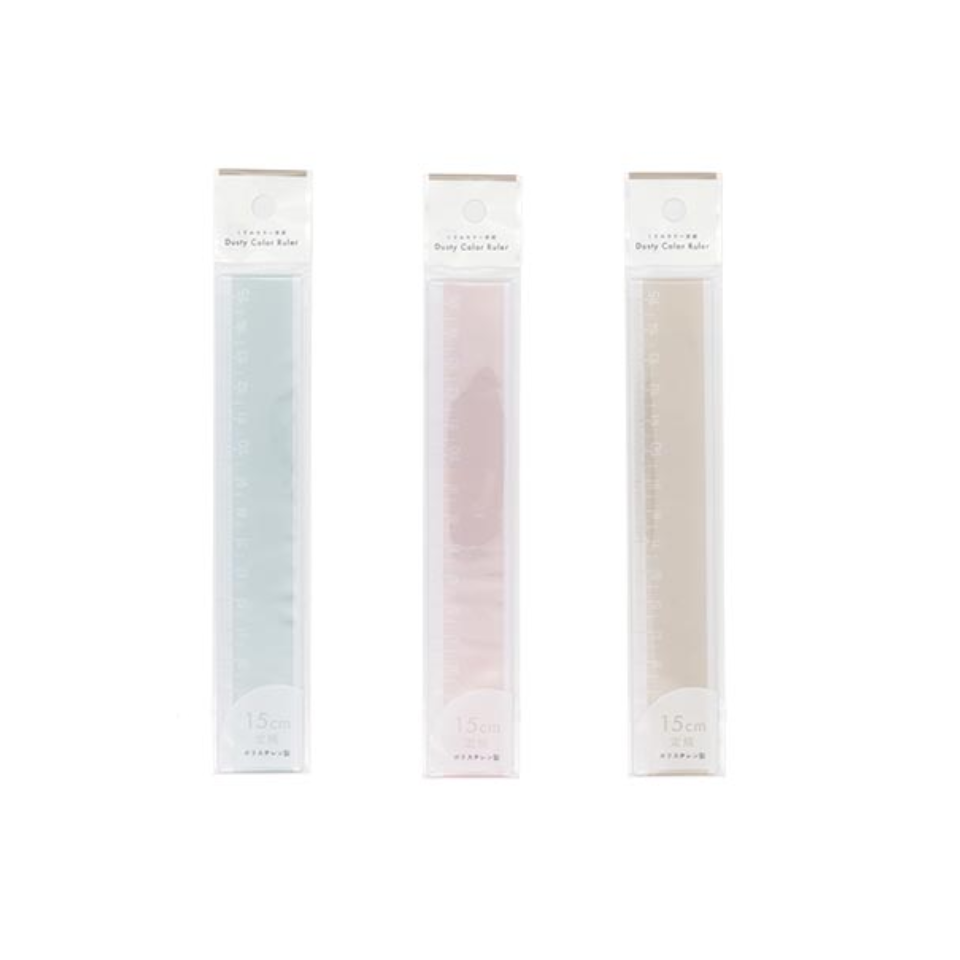 15cm Ruler Dull Color