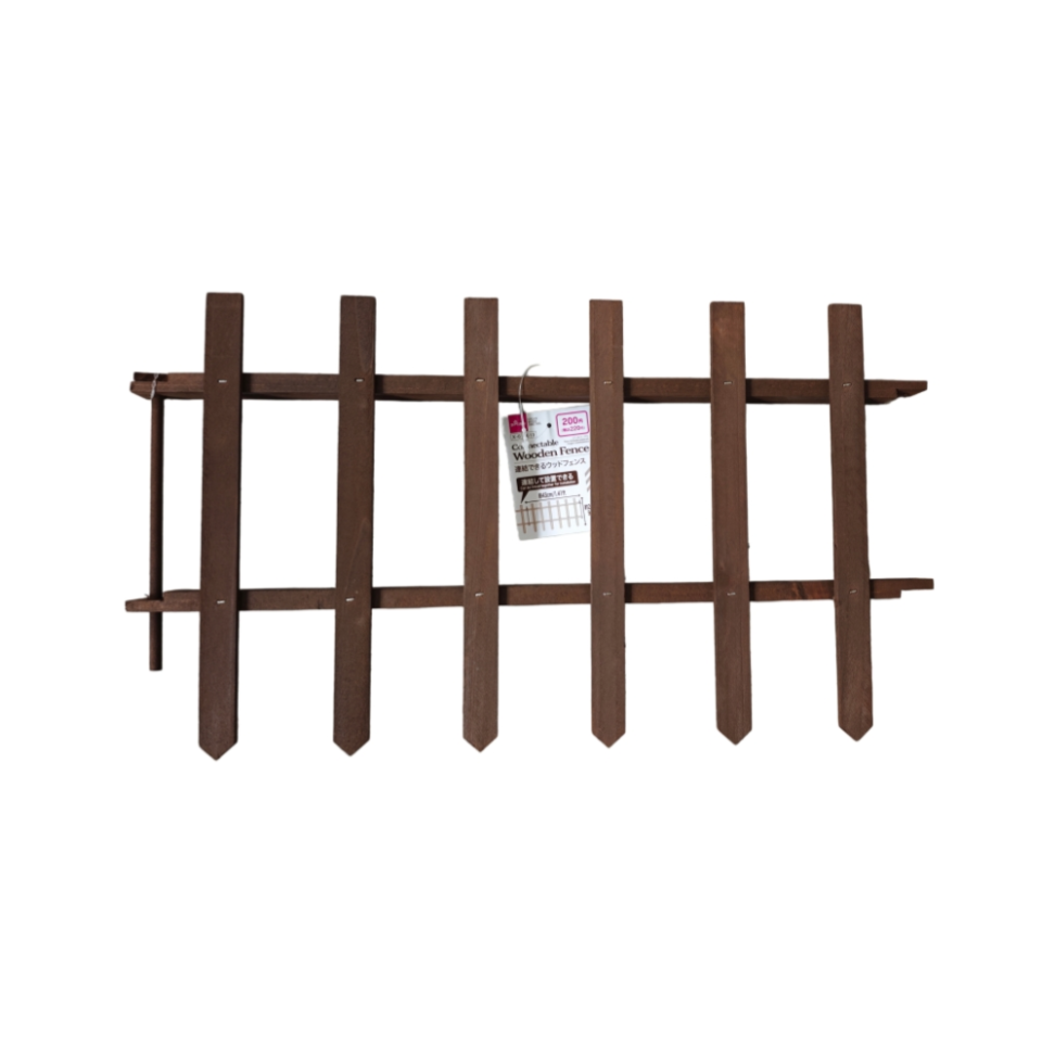 Connectable Wooden Fence 43cm x 24cm x 2.5cm