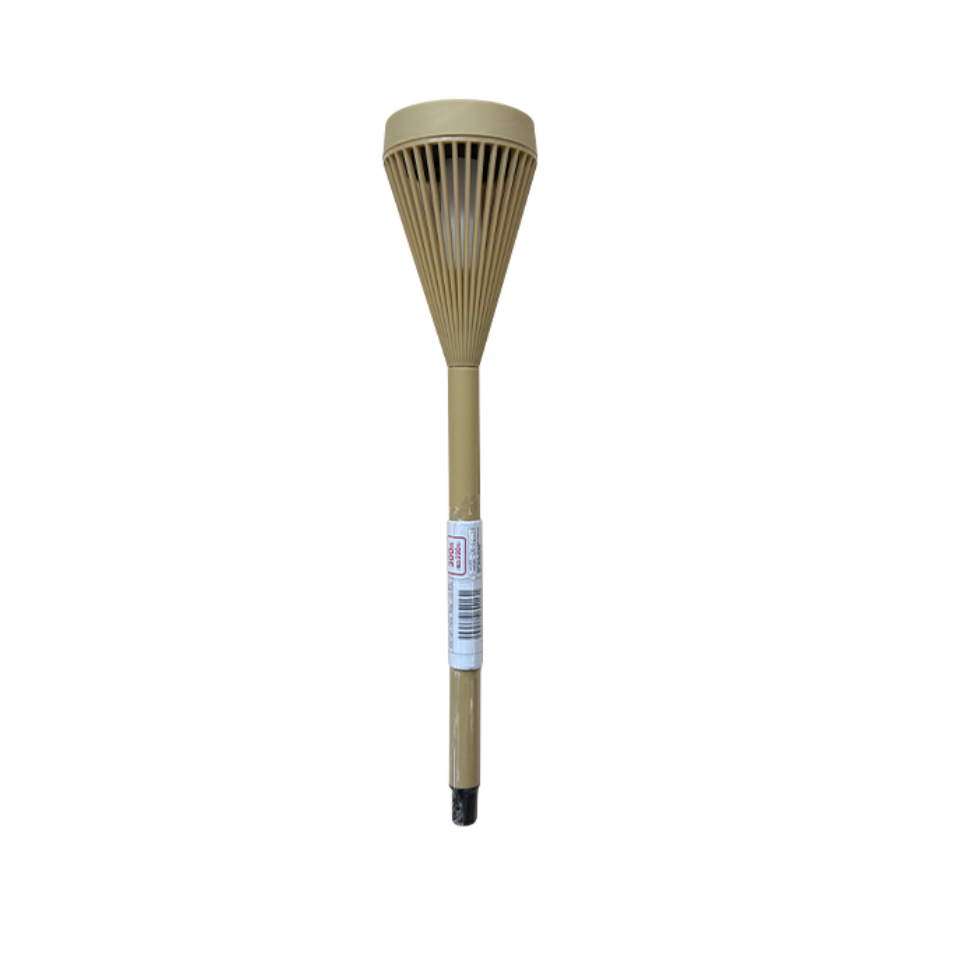 Solar Light Flame Beige Line Style