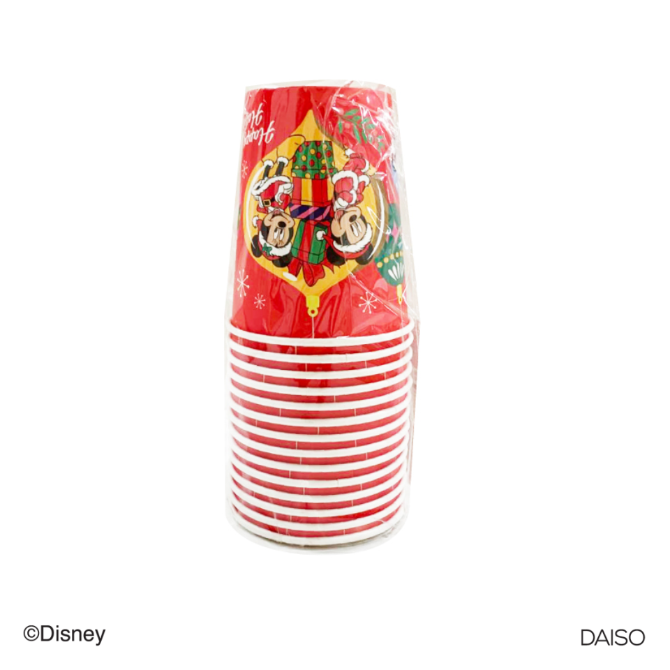 Paper Cup Christmas Mickey and Friends 205mk