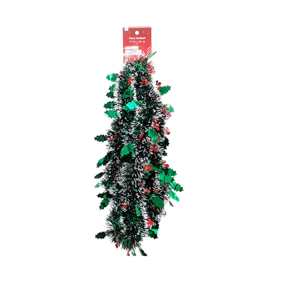 Party Garland Holly 1.8m