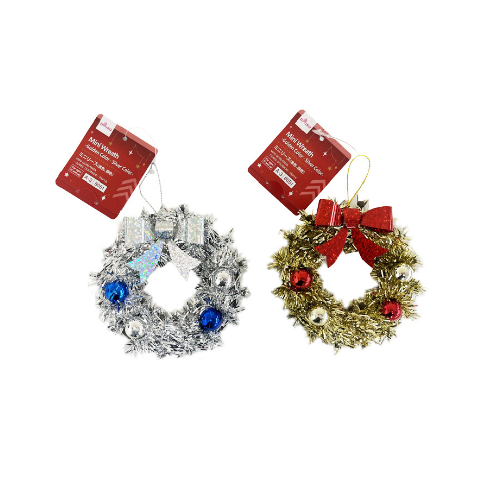 Mini Wreath Golden/Silver