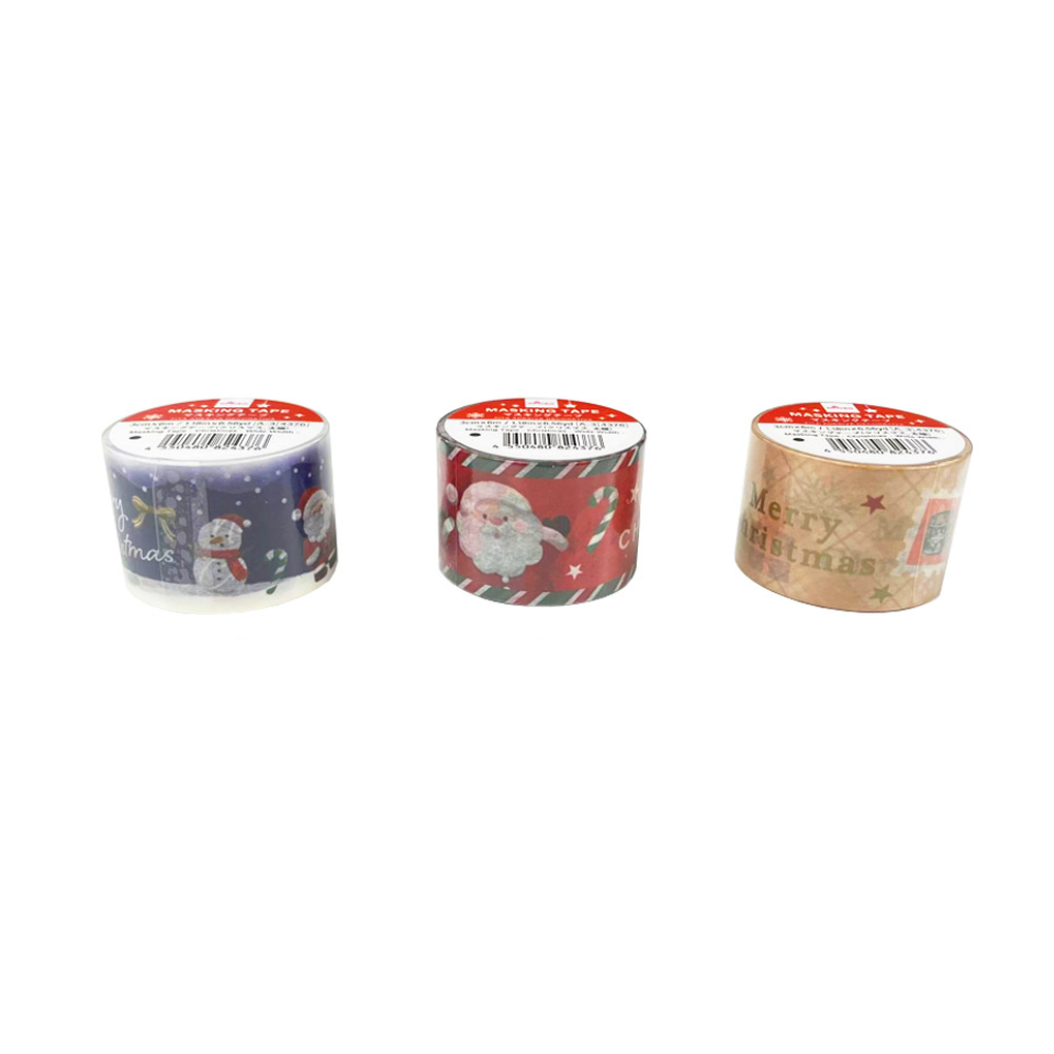 Masking Tape Christmas Wide Width 3cm x 6m