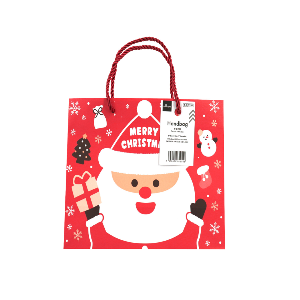 Handbag Smiling Santa