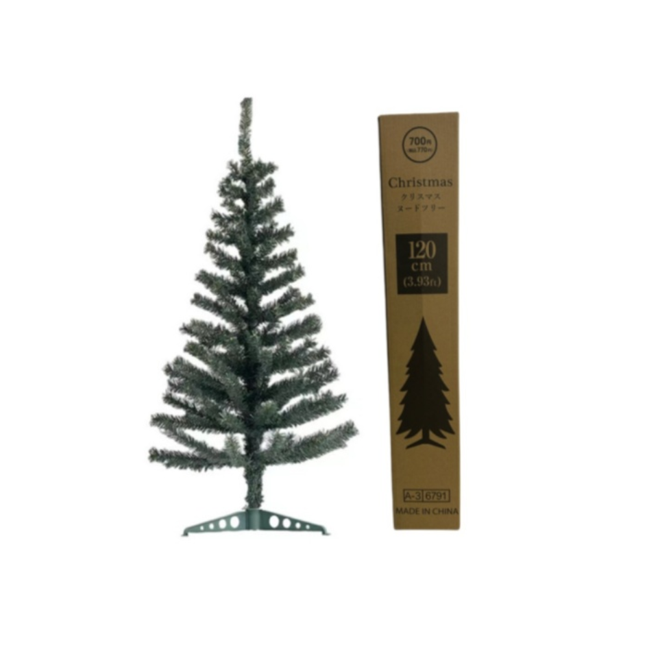 Plain Christmas Tree Nude 120cm