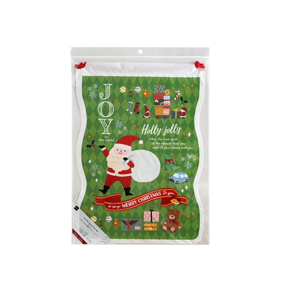 Soft Film Drawstring Bag Christmas Kids Die Cut