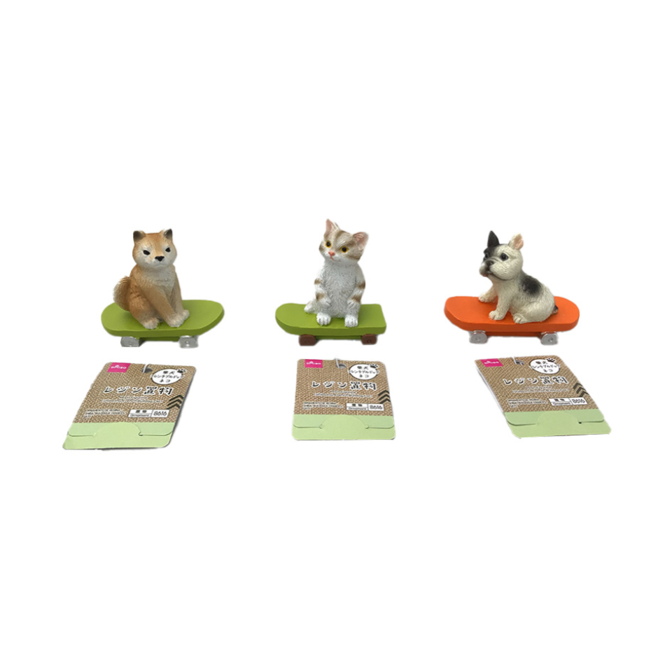 Resin Figurine Shiba Inu/French Bulldog/Cat