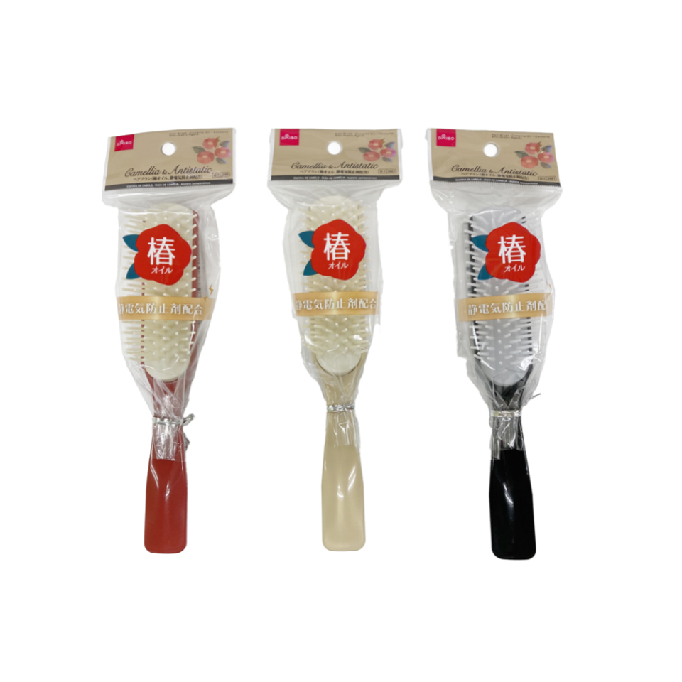 Hair Brush Camellia Oil Contains Anti-Static Agent