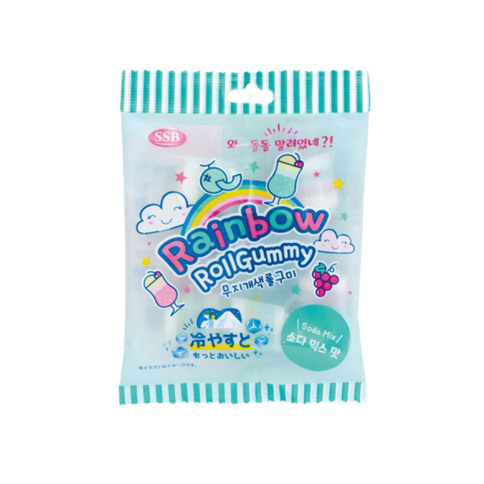 SSB Rainbow Roll Gummy Soda Mix 35g