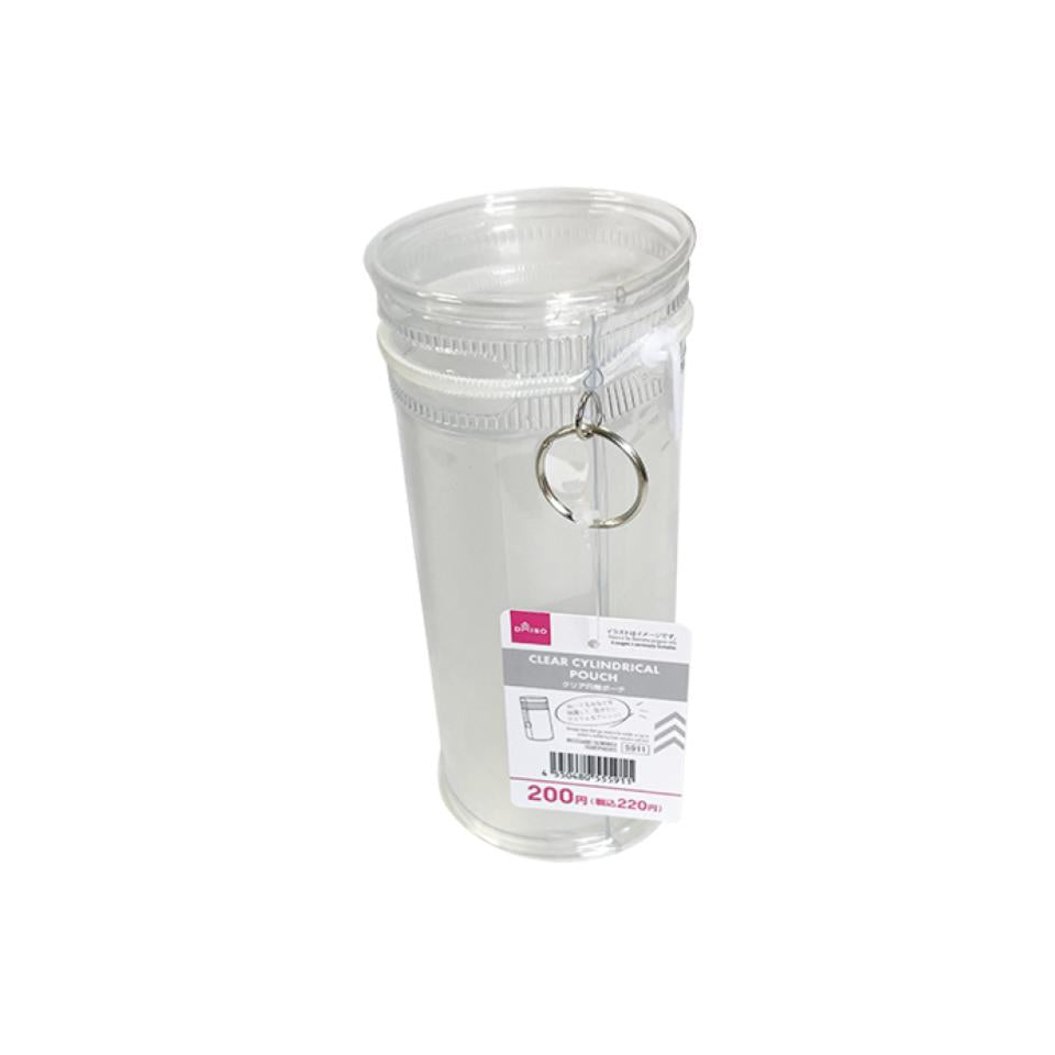 Clear Cylindrical Pouch