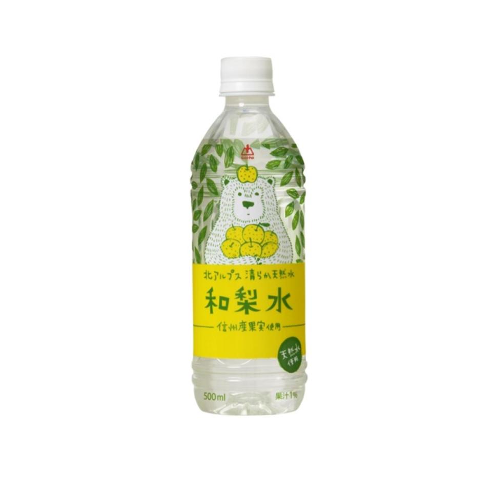 Gold Pack Northern Alps Pure Natural Water Japanese Pear Water 500ml