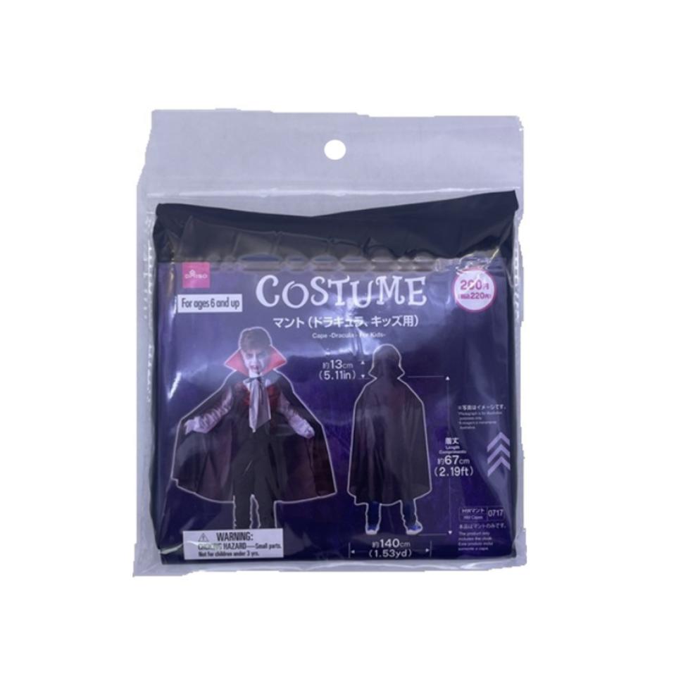 Halloween Cape Dracula for Kids