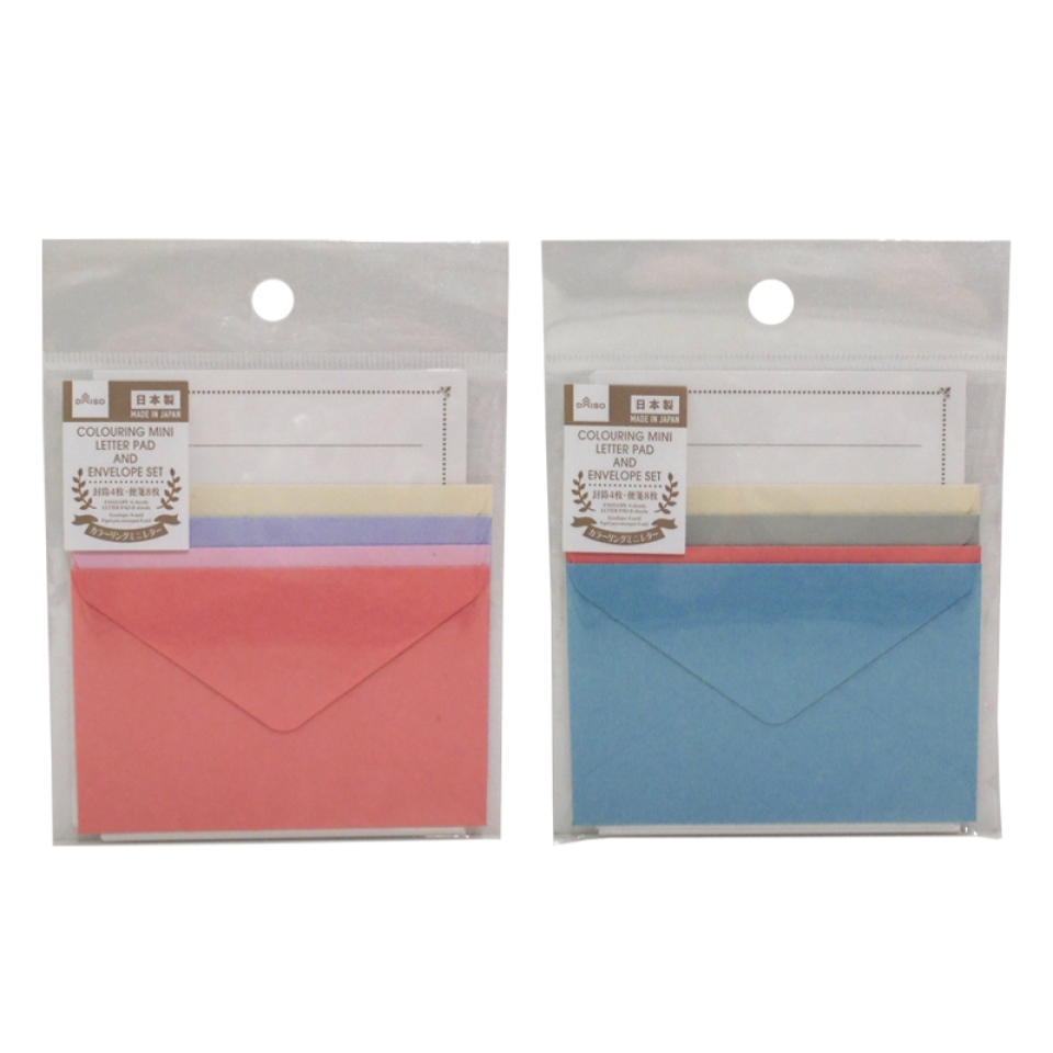 Coloring Mini Letter Pad and Envelope Set 1 2